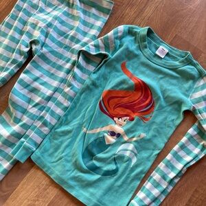 Hanna Anderson little mermaid Ariel pajamas